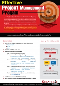 Effective Project Management Program